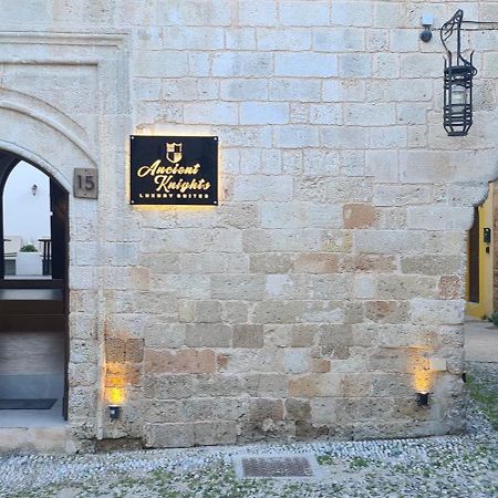 Ancient Knights Luxury Suites Rhodes City Exterior foto