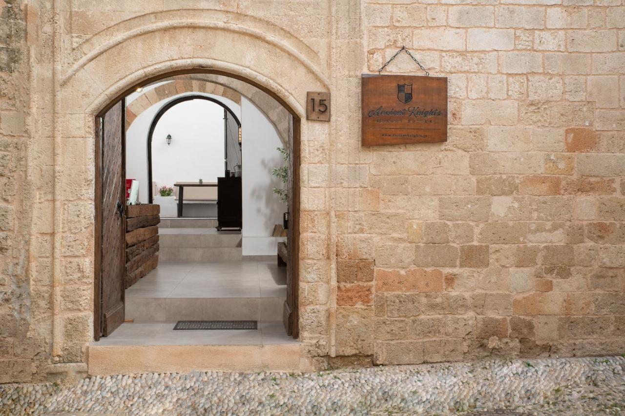 Ancient Knights Luxury Suites Rhodes City Exterior foto